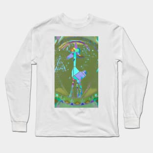 Llama Unicorn Clown Long Sleeve T-Shirt